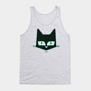 MY CAT IS AWESOME (green edition) Tank Top